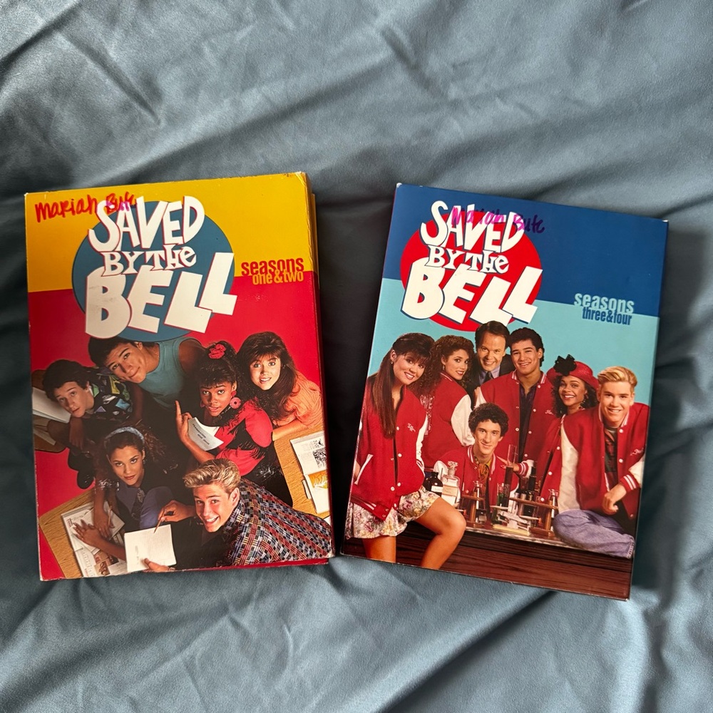 Saved By The Bell: Seasons 1-4 (DVDs) Tested, Working